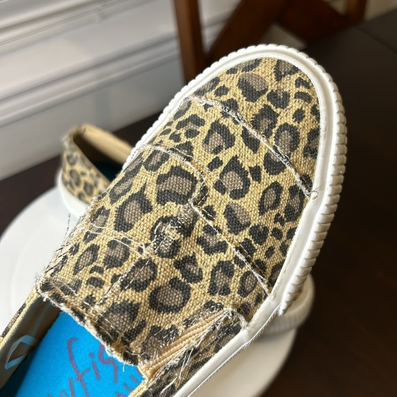 Blowfish Malibu Leopard Print Slip On Sneakers Women’s Size 8 - Picture 14 of 17